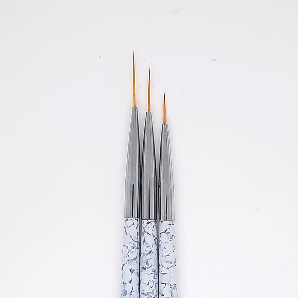 Brush Liner set 3pcs marble NP-68