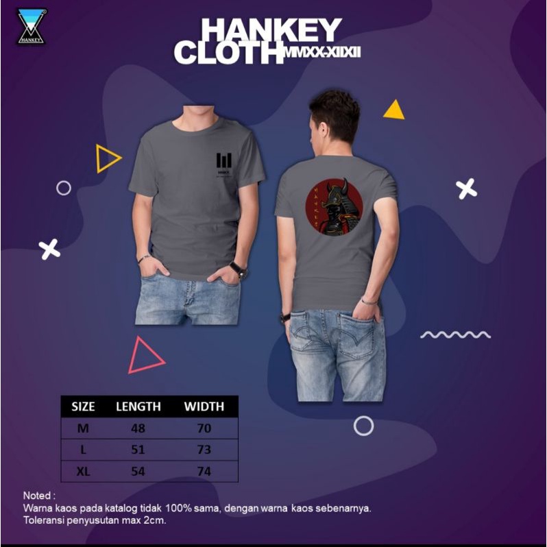 Kaos Distro Murah Hankey