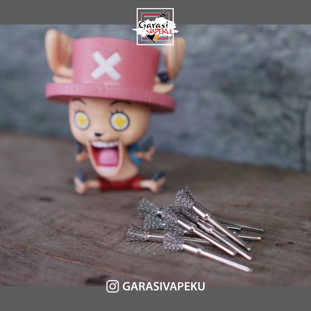 Sikat Mini Coil Brush atau Sikat Kawat Pembersih Coil