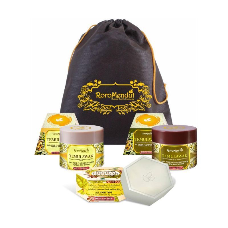 Cream Temulawak Roro Mendut - Paket Starter