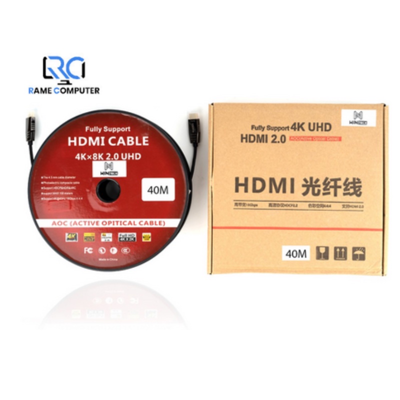 HDMI OPTIC 4K 40M / KABEL HDMI FIBER OPTIC UHD 2.0