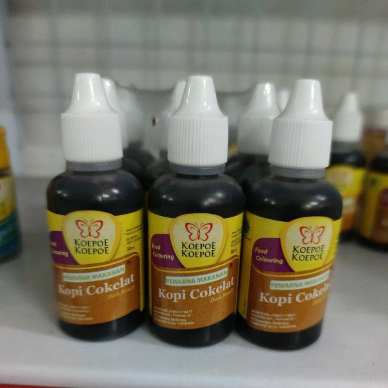 

PROMO Pewarna Kopi coklat Koepoe Koepoe 30 ml