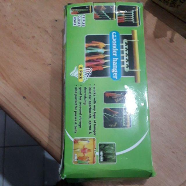 Magic Wonder Hanger Multifungsi Warna Putih 8 In 1 Door Lemari Kaos On