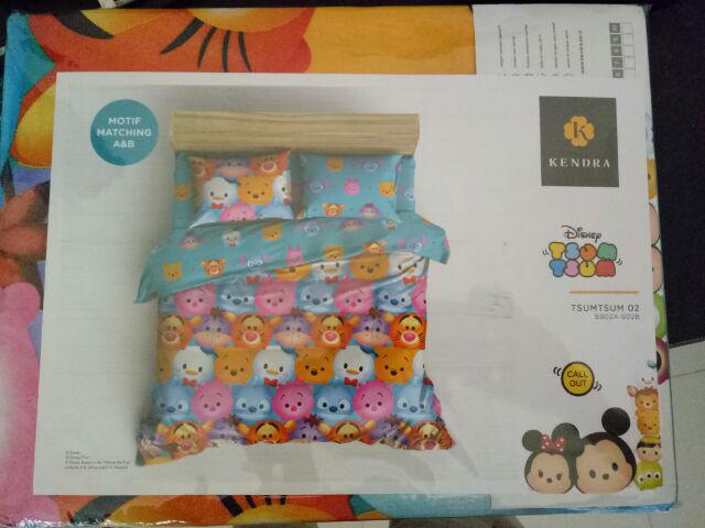 Sprei Kendra 160x200 Ts- Queen Size 160 - Wajah Lucu Ts Anak - Sp