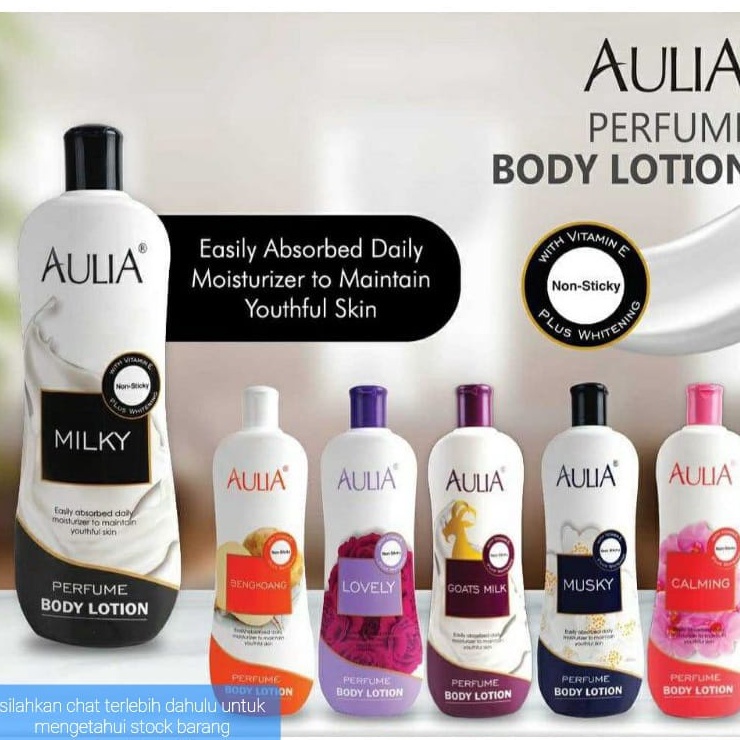 AULIA BODY LOTION PARFUME HANDBODY TUBUH / BADAN 600ML KOSMETIK