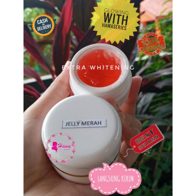 RED JELLY GLOWING ORIGINAL | RED JELLY |JELLY MERAH |