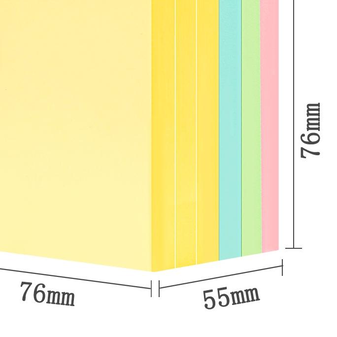 

Segera Dapatkan Deli Sticky Notes / Memo Tempel 8 CM Warna Warni 600 Lembar 21750**