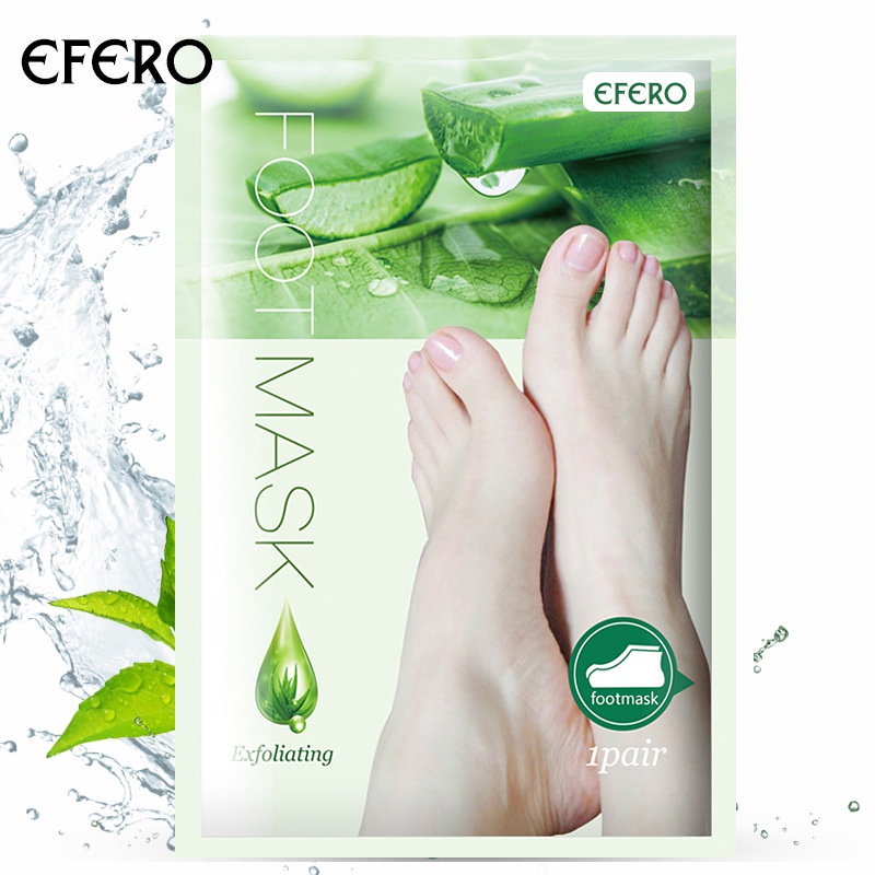 Efero Foot Mask Masker Kaki Foot Peeling Exfoliating Foot Mask