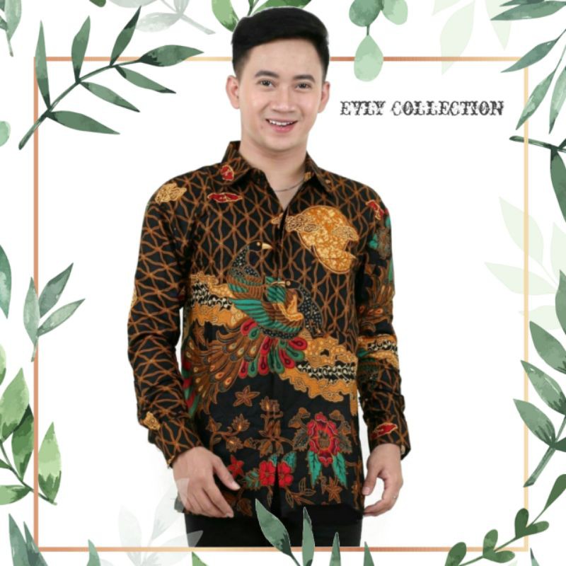 DISKON Kemeja Batik Istimewa Pakai Furing BJ029