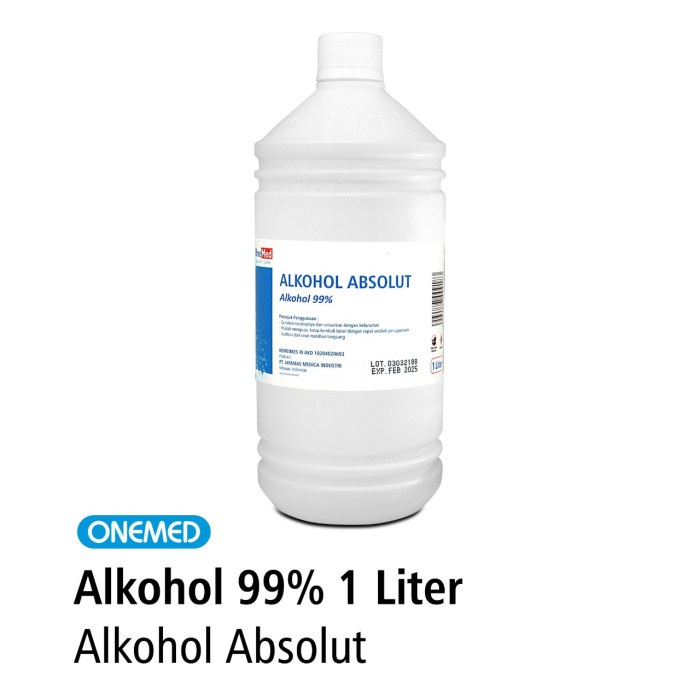 Alkohol 99 Persen Alkohol Absolut 1 Liter OneMed OJ2