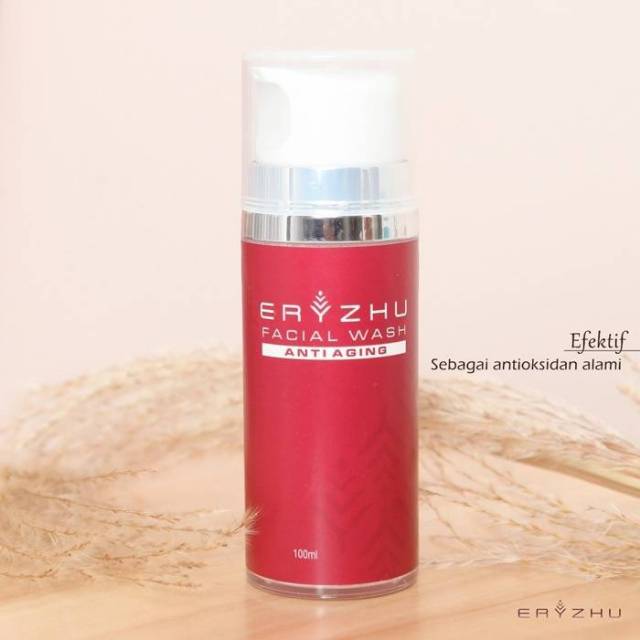 Eryzhu Anti Aging Facial Wash 100 ml - Merah