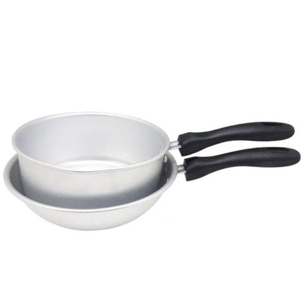 Wajan Panci Maspion Aluminium Nisuka - 2 pcs Penggorengan