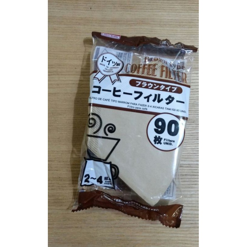

Daiso coffee filter paper kertas saring kopi isi 90 lembar for 2-4 cup