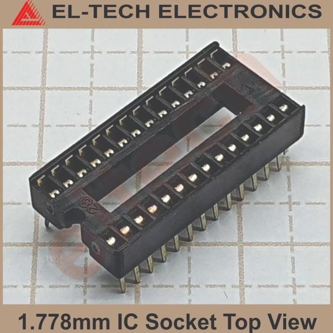 42 42P 42Pin P Pin 1.778mm 600mil High Density DIP IC Socket Soket elt3ch Segera Dapatkan