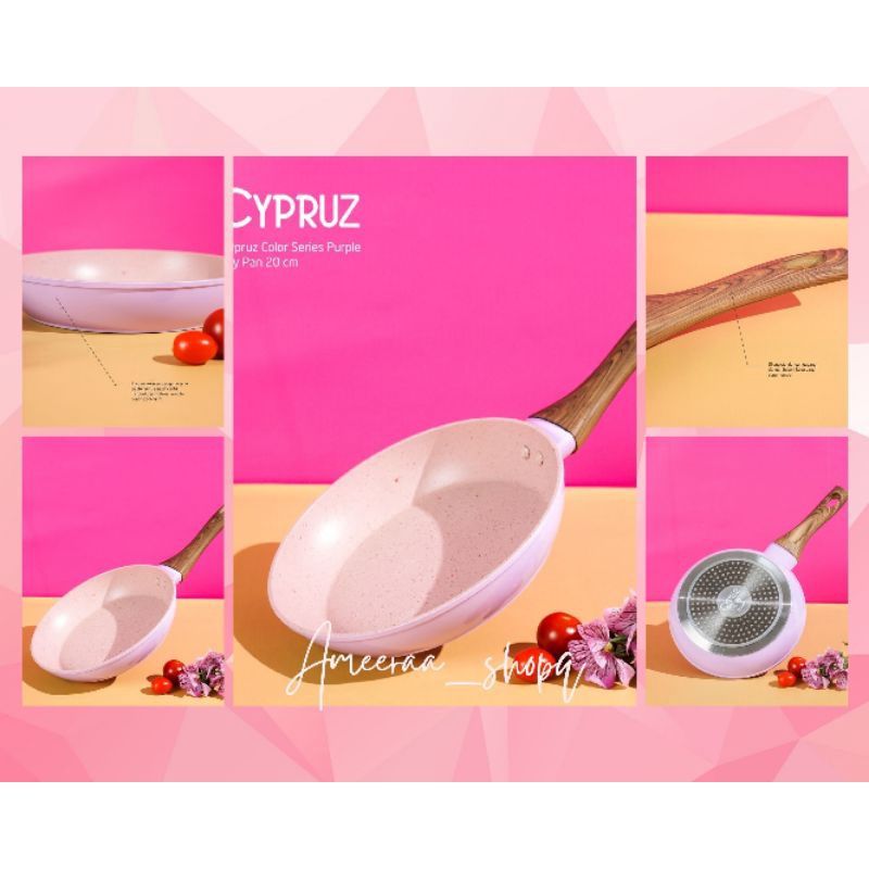 Cypruz Color Series Fry Pan 20 Cm