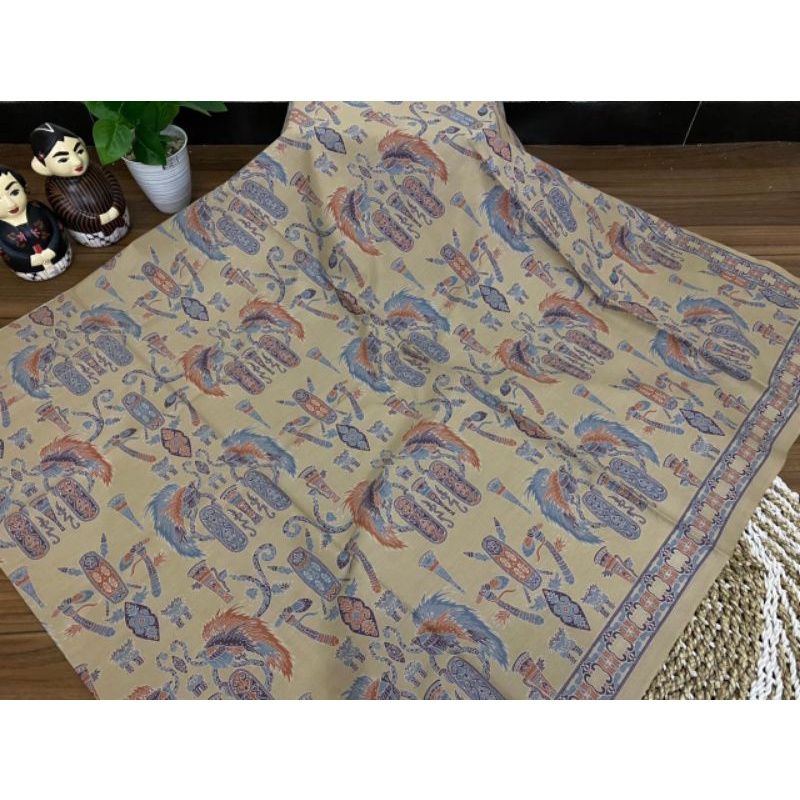 Kain Batik Solo katun lawasan Balian papua Kuning