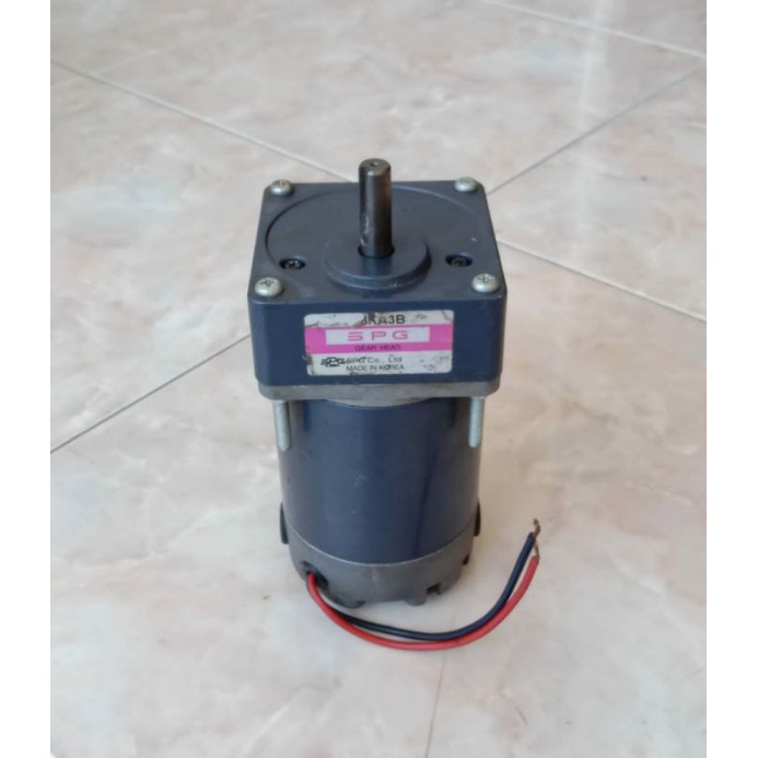 Motor Dc Gearbox SPG 90V 25W 3000Rpm Ratio 1:3