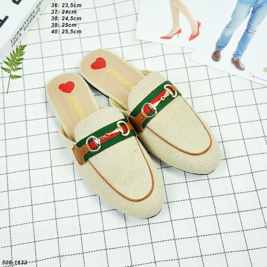 SANDAL MUL*S GUCCI 508-1633 LAV SANDAL WANITA IMPORT
