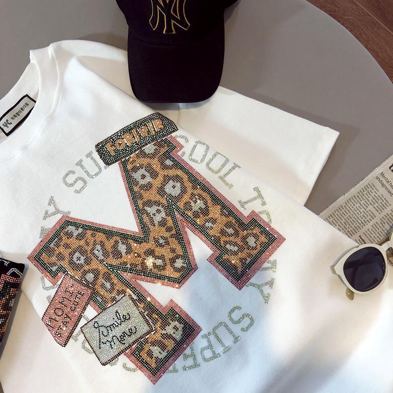 [✅BISA COD] #Sisjuly# Kaos Lengan Lendek Wanita Plus Ukuran Huruf, Atasan Penutup Perut Longgar Dan Ramping Musi