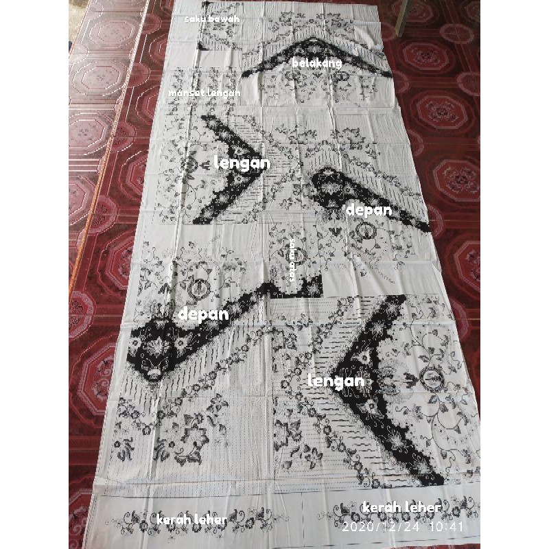 rtf Batik PGRI sanwos Bahan baju pgri kain pgri kaon baju seragam pgri