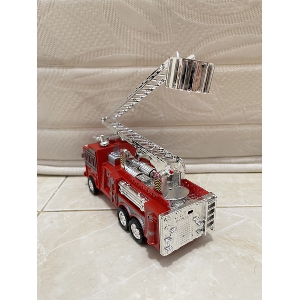 Mainan Anak Laki Laki Mainan AnakMB124 Mainan Anak Mobil Pemadam Kebakaran Pullback Fire Squad Truck Mainan Murah Premium Quality