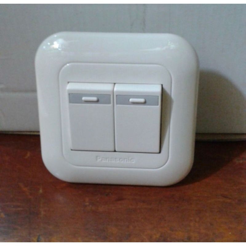 saklar seri panasonic saklar 2 gang panasonic saklar double inbow panasonic