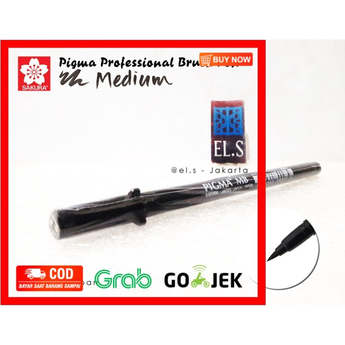 

(BISA COD) Sakura Pigma Professional Brush Pen Medium