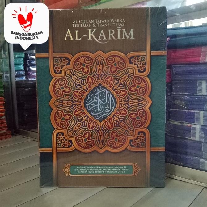 

Alquran Tajwid Al-Karim A4, Al Quran Alkarim Terjemah dan Latin Star Seller Termurah