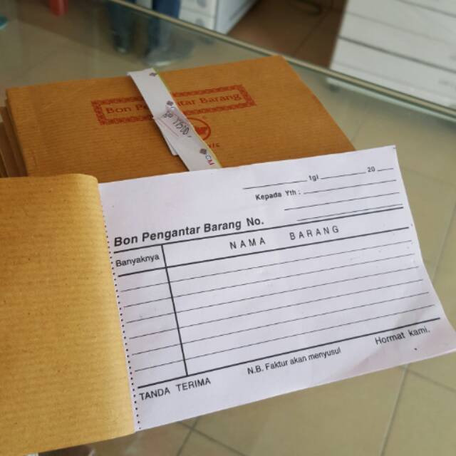 

Bon Pengantar Barang ( per lusin)