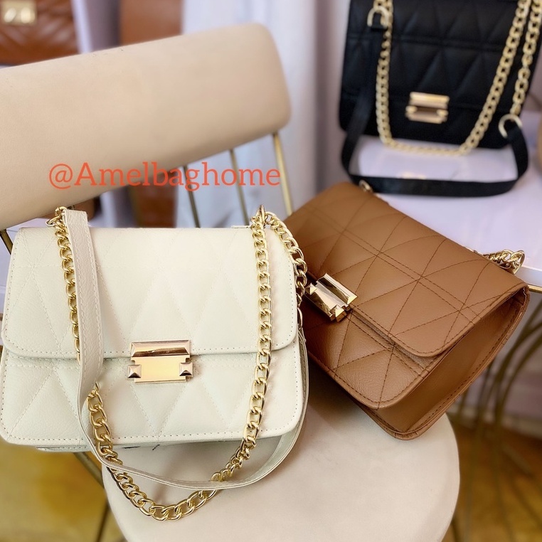 AMELBAGHOME - TAS JAMILA TAS SELEMPANG WANITA TAS SLINGBAG FASHION TERBARU TAS BAHU MURAH MERIAH TAS WANITA