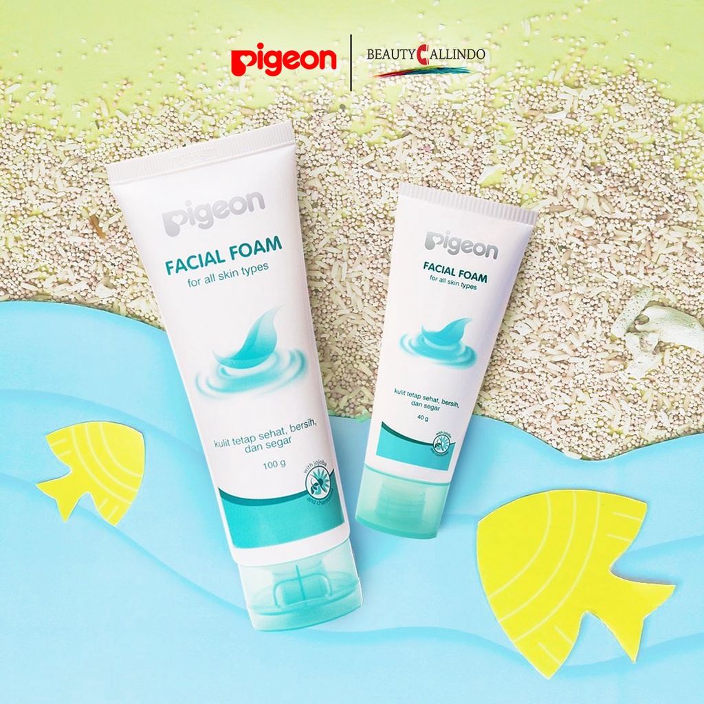 Pigeon Facial Foam Sabun Pembersih Wajah