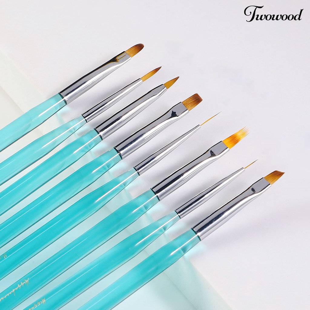Brush Nail Art Bahan Nilon Non slip Untuk Manicure
