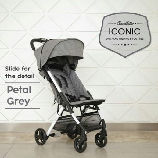 Cocolatte Stroller CL701 Iconic | Iconic Plus Emoji CL7053 - Kereta Dorong Bayi Cabin Size