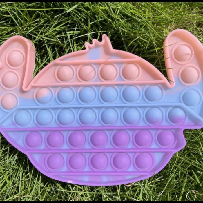 Pop It Fidget Toy New/Stress Relieve Toys-Sticth Uv-Owl-Among As Us Uv