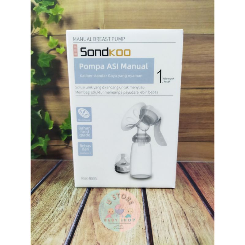 Real Bubee breast pump Manual / Pompa Asi Manual Sondkoo / breast pump