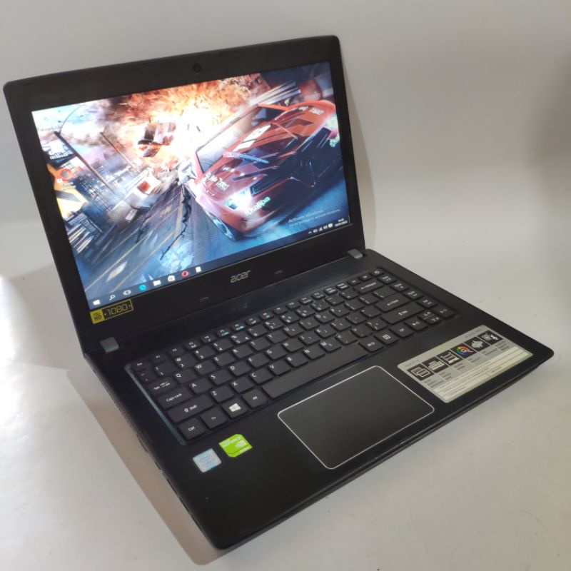 laptop gaming/editing acer aspire E5 475G - core i7 gen7 ram 16gb - dual vga Nvidia vram 4gb - ssd 256gb