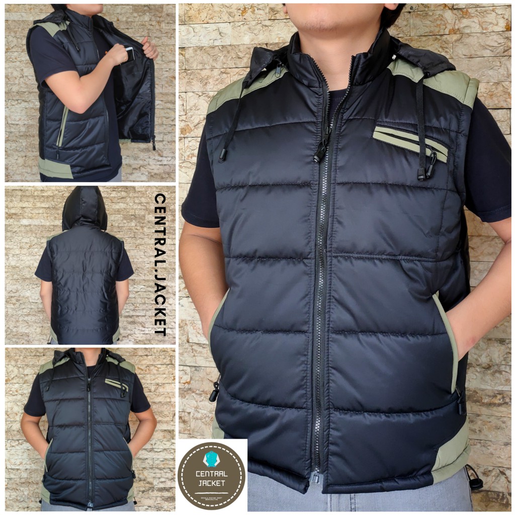 Rompi Motor Pria Anti Air dan Anti Angin High Quality - Jaket Rompi