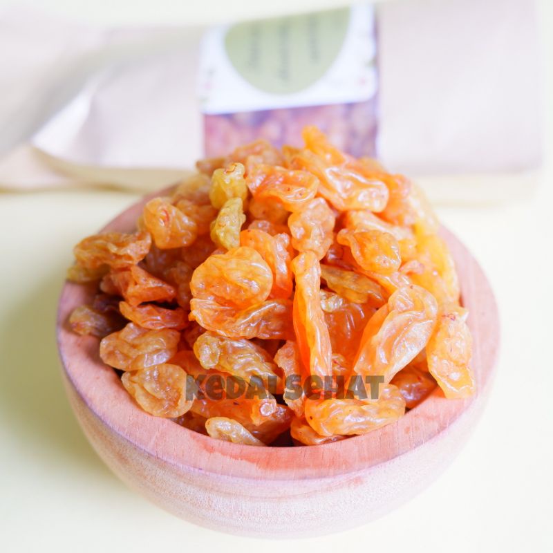 250gr Kismis Golden Raisin premium (lebih manis, segar, tidak begitu masam)