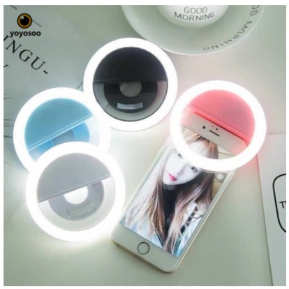 LAMPU LED LAMPU TEMPEL RING DI HP UNTUK SELVIE - YOYOSOO