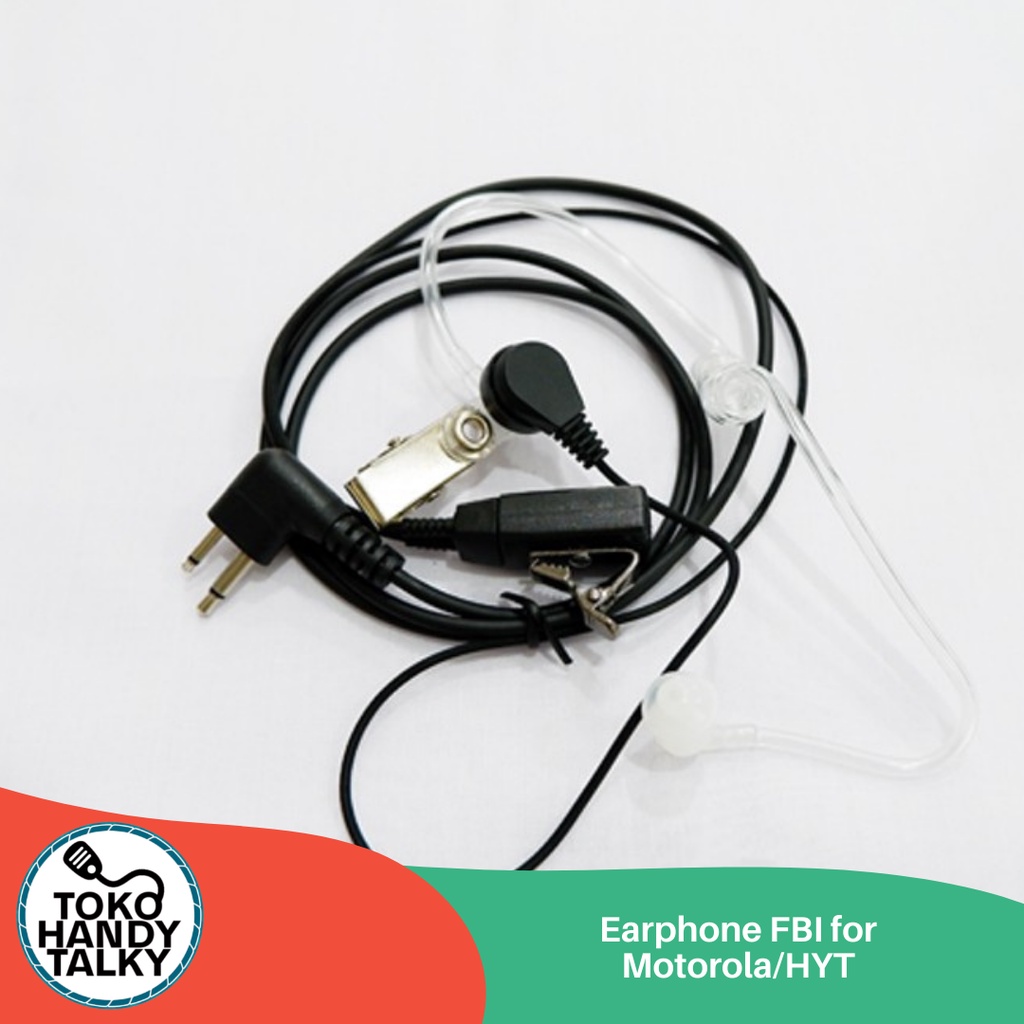 EARPHONE HANDY TALKY FBI FOR MOTOROLA / HYT NEW