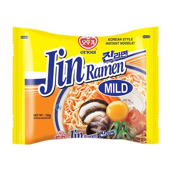 

impor-mie- ottogi jin mild ramen - mie ramyun ala korea -mie-impor.