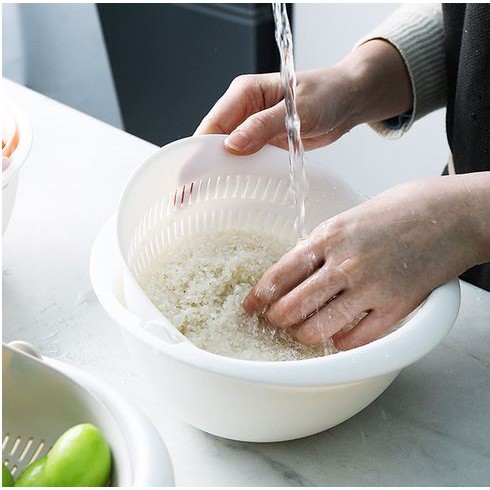 Filter Basin - Baskom Pencuci Beras/ Sayur/Buah