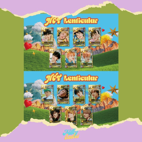 ✨[READY STOCK (baca desc box)] Lenticular NCT U - Hello Future (FANMADE by NCT_Lenticular)✨ MARK REN