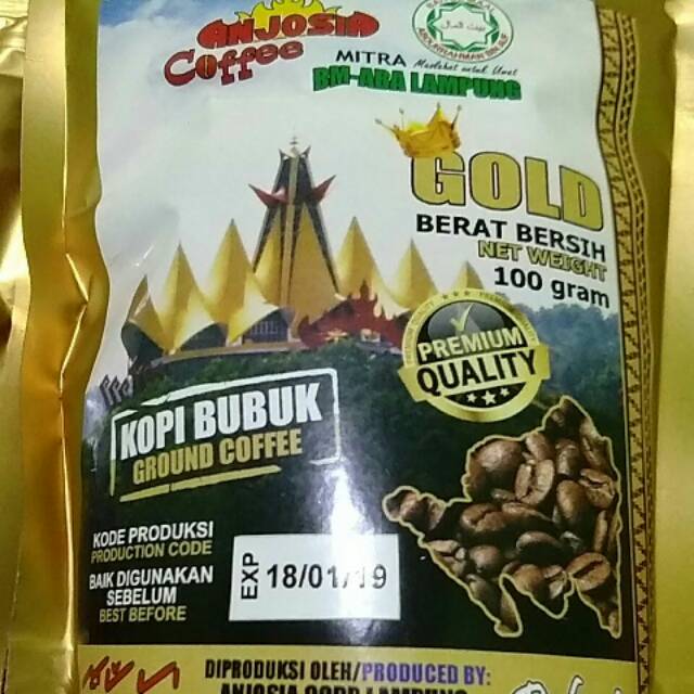 

Kopi Robusta - Murni 100gr