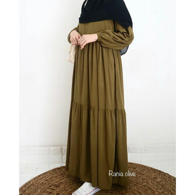 Rania Dress Olive by Latasha.Outfit