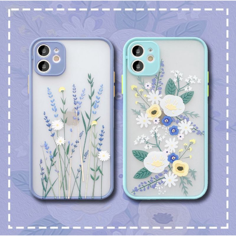 Case motif bunga