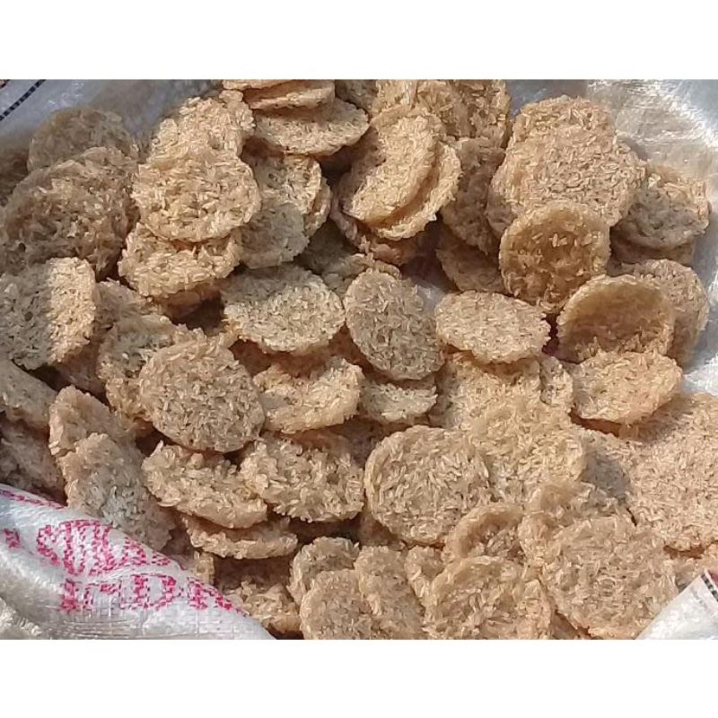 

Rengginang Terasi Ketan Putih Gurih Enak Renyah - Homemade