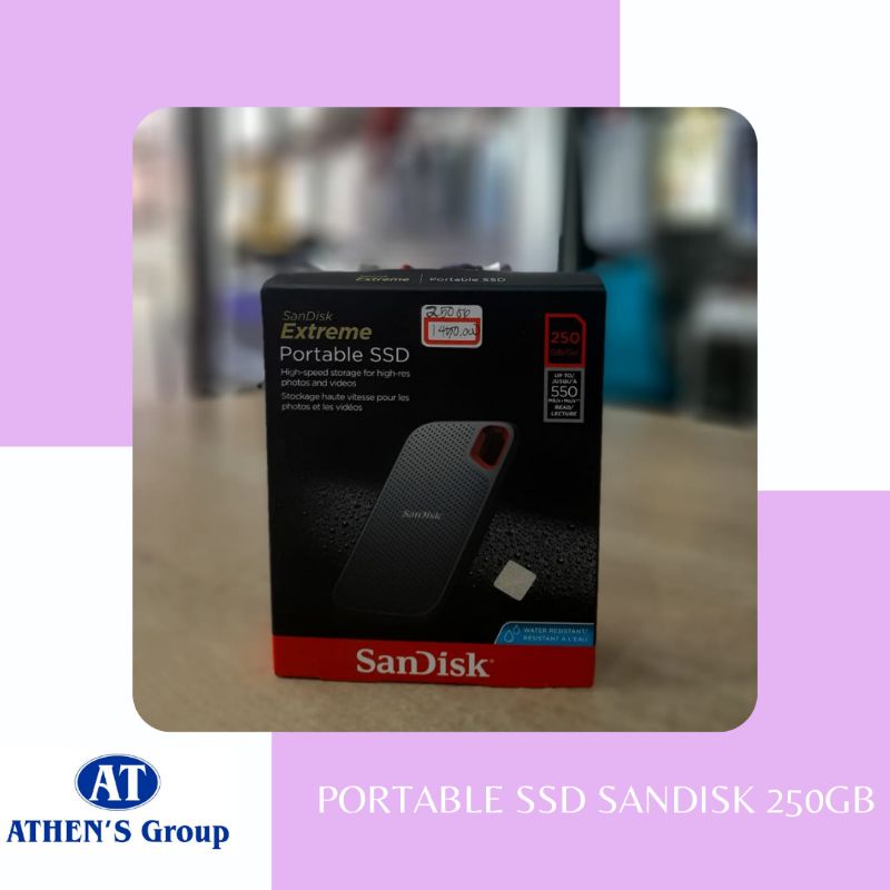 PORTABLE SSD SANDISK 250GB