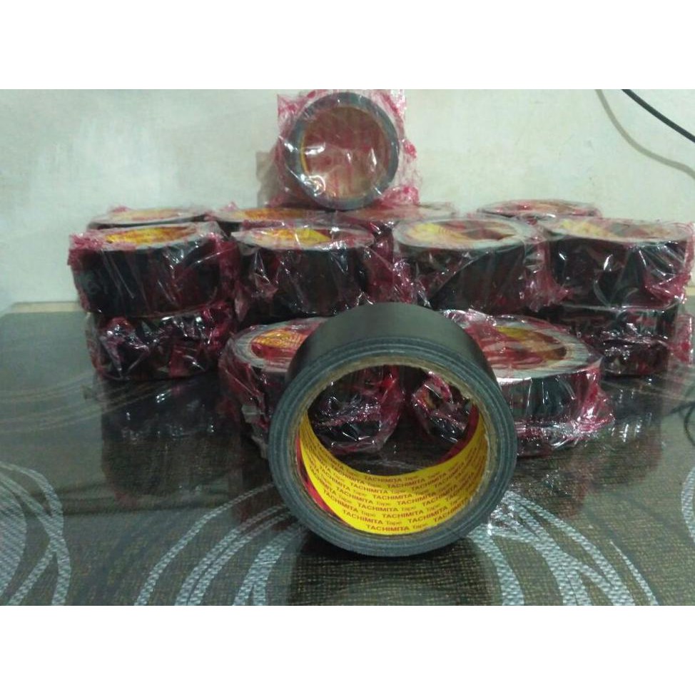 

LAKBAN KAIN WARNA HITAM TACHIMITA / CLOTH TAPE