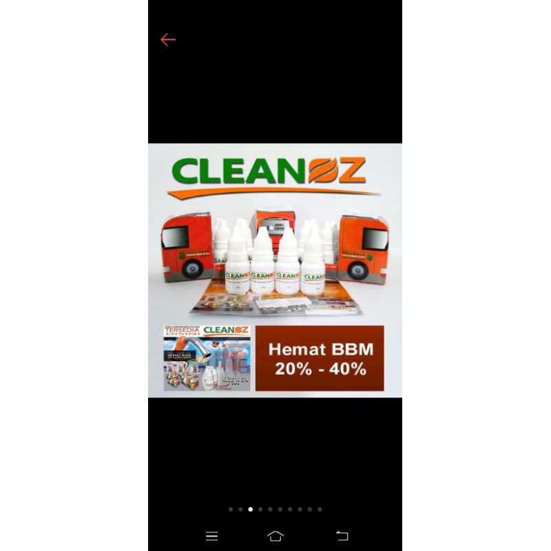 ORIGINAL PRODUK CLEANOZ PENGHEMAT BBM